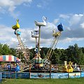 Łódź-lunapark-coś dla dzici, które lubią łabedzie.