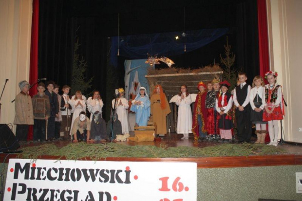 Miechowski Przegląd Widowisk Jasełkowych 16.01.2011 #mdkmiechow