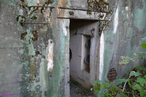 Regelbau 113d - Schron bojowy z sześciostrzelnicową kopułą pancerną dla km, z drużyną piechoty, bez izby flankującej #Regelbau113d