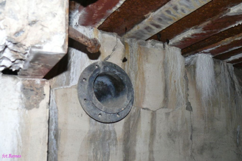 Regelbau 113d - Schron bojowy z sześciostrzelnicową kopułą pancerną dla km, z drużyną piechoty, bez izby flankującej #Regelbau113d