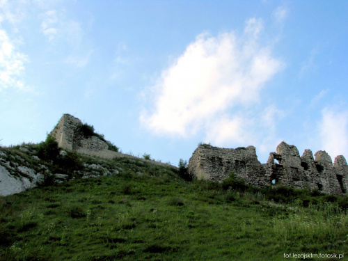 Zamek Rabsztyn #Rabsztyn #zamek #zamki #ruiny #zabytki #historia #Polska #krajobraz #widok #niebo #chmury #lezajsktm #jura #krakowsko #częstochowska