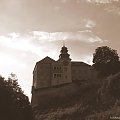 Zamek - Piaskowa Skała. #historia #krajobraz #lezajsktm #PiaskowaSkała #Polska #ruiny #widok #zabytki #zamek #zamki #sepia