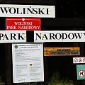 Woliński Park Narodowy. #park #tablica