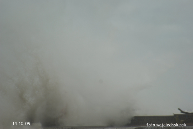 Ustka dzisiaj 14-10-09 południe cdn