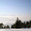 Tatry spod Durbaszki w Małych Pieninach #góry #pieniny