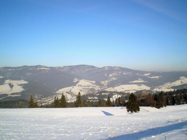 Pasmo Radziejowej (Złomiste Wierchy, Radziejowa, Rogacze) w Beskidzie Sądeckim spod Durbaszki w Małych Pieninach #góry #pieniny