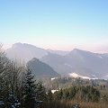 Pieniny z Szafranówki w Małych Pieninach #góry #pieniny