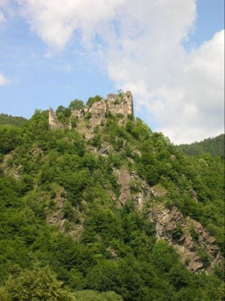 Stary hrad (Słowacja) - ruiny zamku