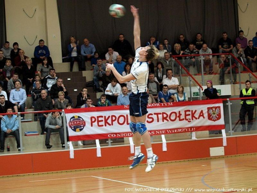 Ślepsk Suwałki Pekpol Ostrołęka - I liga siatkówki mężczyzn - Hala OSiR 5 lutego 2011 #ŚlepskSuwałki #PekpolOstrołęka #ILiga #siatkówka #HalaOSiR1