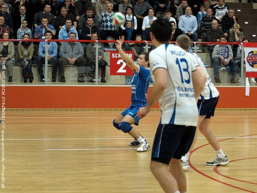 Ślepsk Suwałki Pekpol Ostrołęka - I liga siatkówki mężczyzn - Hala OSiR 5 lutego 2011 #ŚlepskSuwałki #PekpolOstrołęka #ILiga #siatkówka #HalaOSiR1