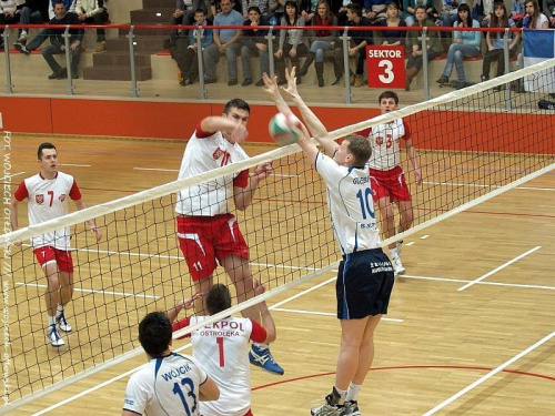 Ślepsk Suwałki Pekpol Ostrołęka - I liga siatkówki mężczyzn - Hala OSiR 5 lutego 2011 #ŚlepskSuwałki #PekpolOstrołęka #ILiga #siatkówka #HalaOSiR1