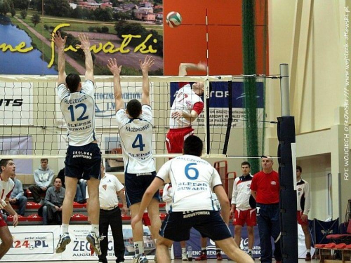 Ślepsk Suwałki Pekpol Ostrołęka - I liga siatkówki mężczyzn - Hala OSiR 5 lutego 2011 #ŚlepskSuwałki #PekpolOstrołęka #ILiga #siatkówka #HalaOSiR1