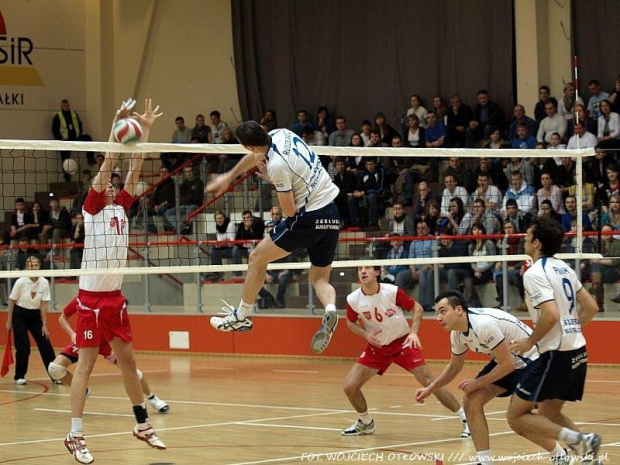 Ślepsk Suwałki Pekpol Ostrołęka - I liga siatkówki mężczyzn - Hala OSiR 5 lutego 2011 #ŚlepskSuwałki #PekpolOstrołęka #ILiga #siatkówka #HalaOSiR1