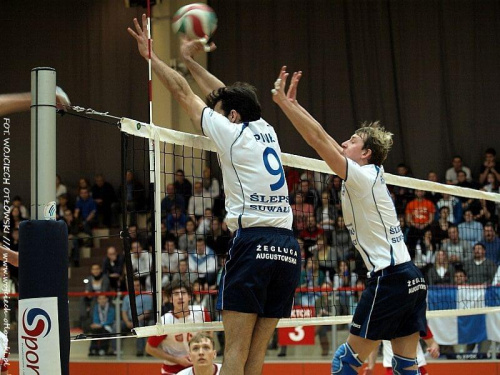 Ślepsk Suwałki Pekpol Ostrołęka - I liga siatkówki mężczyzn - Hala OSiR 5 lutego 2011 #ŚlepskSuwałki #PekpolOstrołęka #ILiga #siatkówka #HalaOSiR1