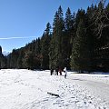 Dolina Kościeliska w Tatrach - luty 2011