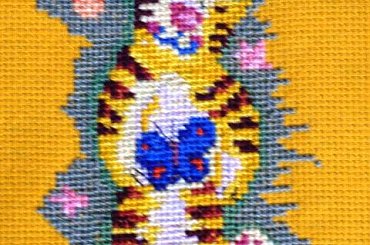 koteczek #Koteczek #HaftKrzyżykowy #rękodzieło #RobótkiRęczne