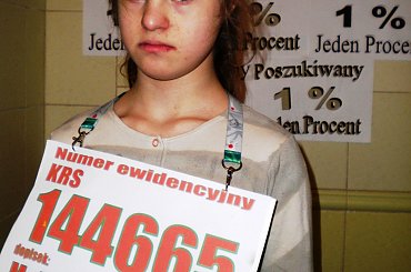 1% na KRS 0000144665 - z dopiskiem "Małgosia Jabłońska" lub darowizna na Konto: PKO BP SA nr konta PL 71 1020 13...32 0000 1002 0026 3921, SWIFT kod B PKO PL PW (Małgosia Jabłońska) #opp #darowizna #KRS #JedenŚwiat