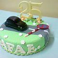 #Samochód #urodziny #tort