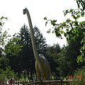 Park dinozaurów, w Rogowie, pomiędzy Gnieznem a Żninem