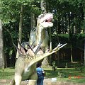 Park dinozaurów, w Rogowie, pomiędzy Gnieznem a Żninem