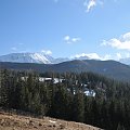 Widok z Cyrhli na Tatry Wysokie