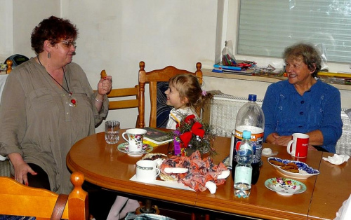 Ciocia Marzenka, Konstancja i babcia Ania. #rodzina