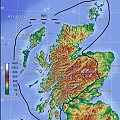 mapa Scottish Highlands