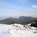 Gorce - Gorc z polany Gorc Porębski #góry #gorce #beskidy #zima