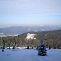 Gorce - Mogielica i Jasień w Beskidzie Wyspowym z polany Adamówka #góry #gorce #beskidy #zima