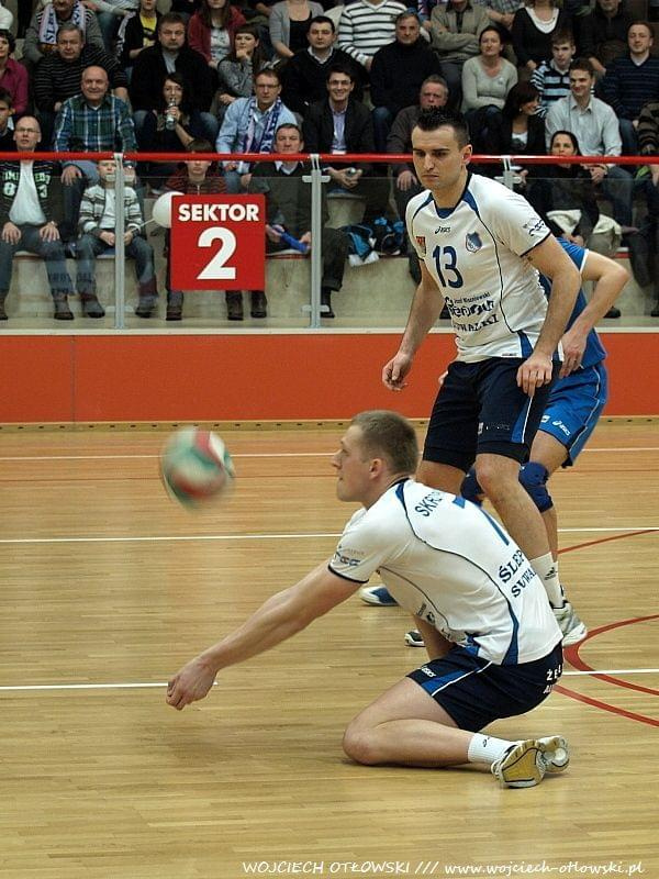 Ślepsk Suwałki - Jadar Radom, I liga siatkówki mężczyzn, Hala OSiR - 19 lutego 2011 #ŚlepskSuwałki #JadarRadom #ILigaSiatkówkiMężczyzn #HalaOSiR