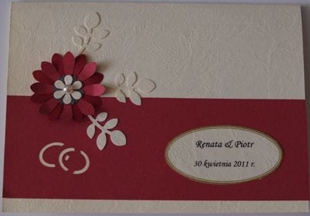 Zaproszenie ślubne quilling #ZaproszenieŚlubne #ZaproszenieŚlubneRęcznieRobione #rumia #quilling