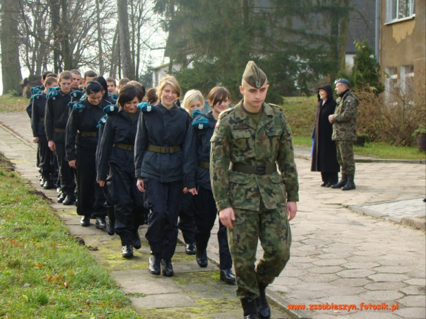 Pierwsze zgrupowanie klasy wojskowej (14-15 listopada 2009 r) #Sobieszyn #Brzozowa #KlasaWojskowa