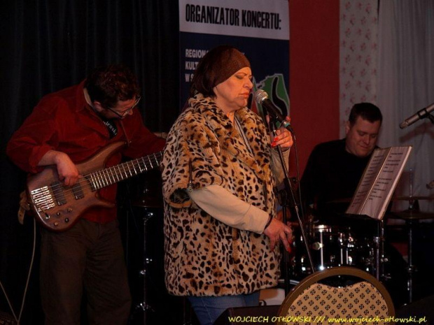 Grażyna Łobaszewska i AJAGORE - Suwałki - 24 lutego 2011 #ŁobaszewskaGrażyna #AJAGORE #Suwałki #koncert #jazz