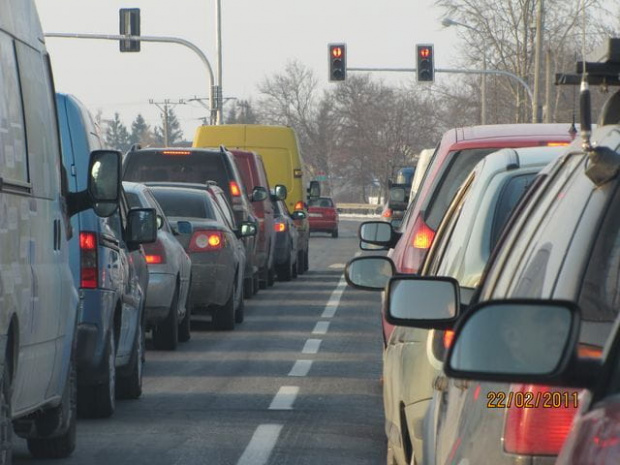 ruszamy w drogę powrotną i tylko Łomianki nie bardzo chciały nas wpuścić