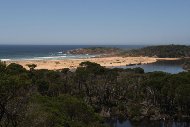 Laguna w Bournda National Park.