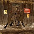Wyklęci - inscenizacja odbicia więźniów z posterunku MO - Suwałki, 1 marca 2011 #Suwałki #inscenizacja #Muzeum