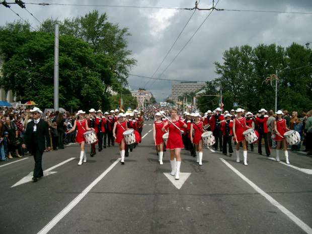 Zdjęcia z prób i występów. Próba w amfiteatrze zaczęła się o 5 miejscowego czasu, czyli o 4 rano. Pobudka - o 3 naszego czasu. ;-)