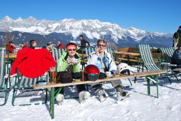 w Austrii na nartach Schladming-Dachstein #narty #góry #zima