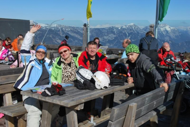 w Austrii na nartach Schladming-Dachstein #narty #góry #zima