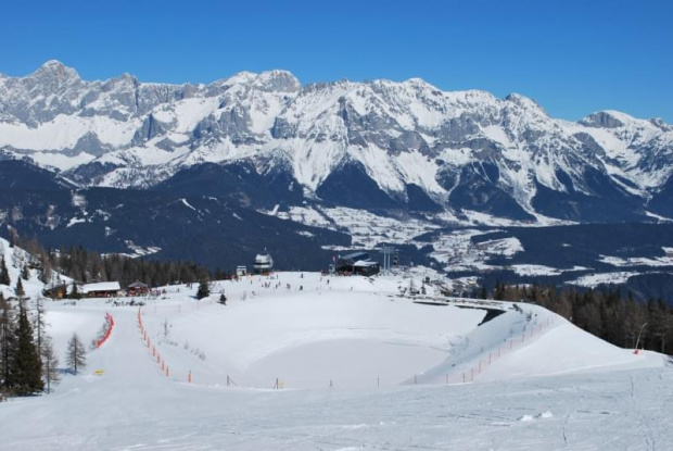 w Austrii na nartach Schladming-Dachstein #narty #góry #zima