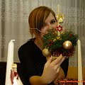 Młodzież pod opieką Marii Sokołowskiej przygotowuje świateczne stroiki #Sobieszyn #Brzozowa