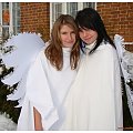 A kto wie czy za rogiem nie stoją Anioł z Bogiem....
Najlepsze życzenia z okazji Świąt Bożego Narodzenia i Nowego 2010 roku #Sobieszyn #Brzozowa