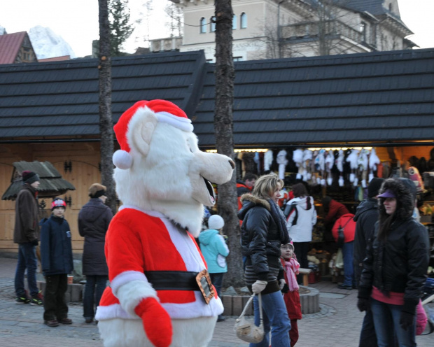 Zakopane - spacer po Krupówkach w drugim dniu świąt