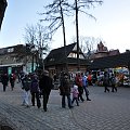 Zakopane - spacer po Krupówkach w drugim dniu świąt