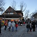 Zakopane - spacer po Krupówkach w drugim dniu świąt