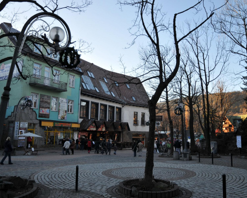 Zakopane - spacer po Krupówkach w drugim dniu świąt