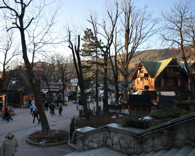 Zakopane - spacer po Krupówkach w drugim dniu świąt