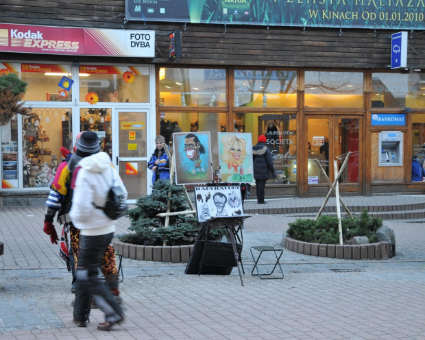 Zakopane - spacer po Krupówkach w drugim dniu świąt