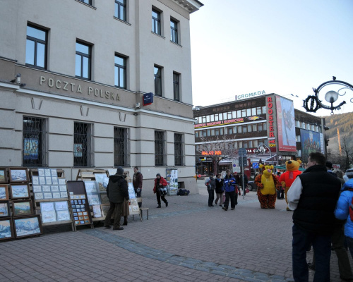 Zakopane - spacer po Krupówkach w drugim dniu świąt