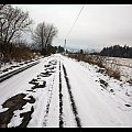 Śnieżne dróżki. Pozdrawiam noworocznie:)